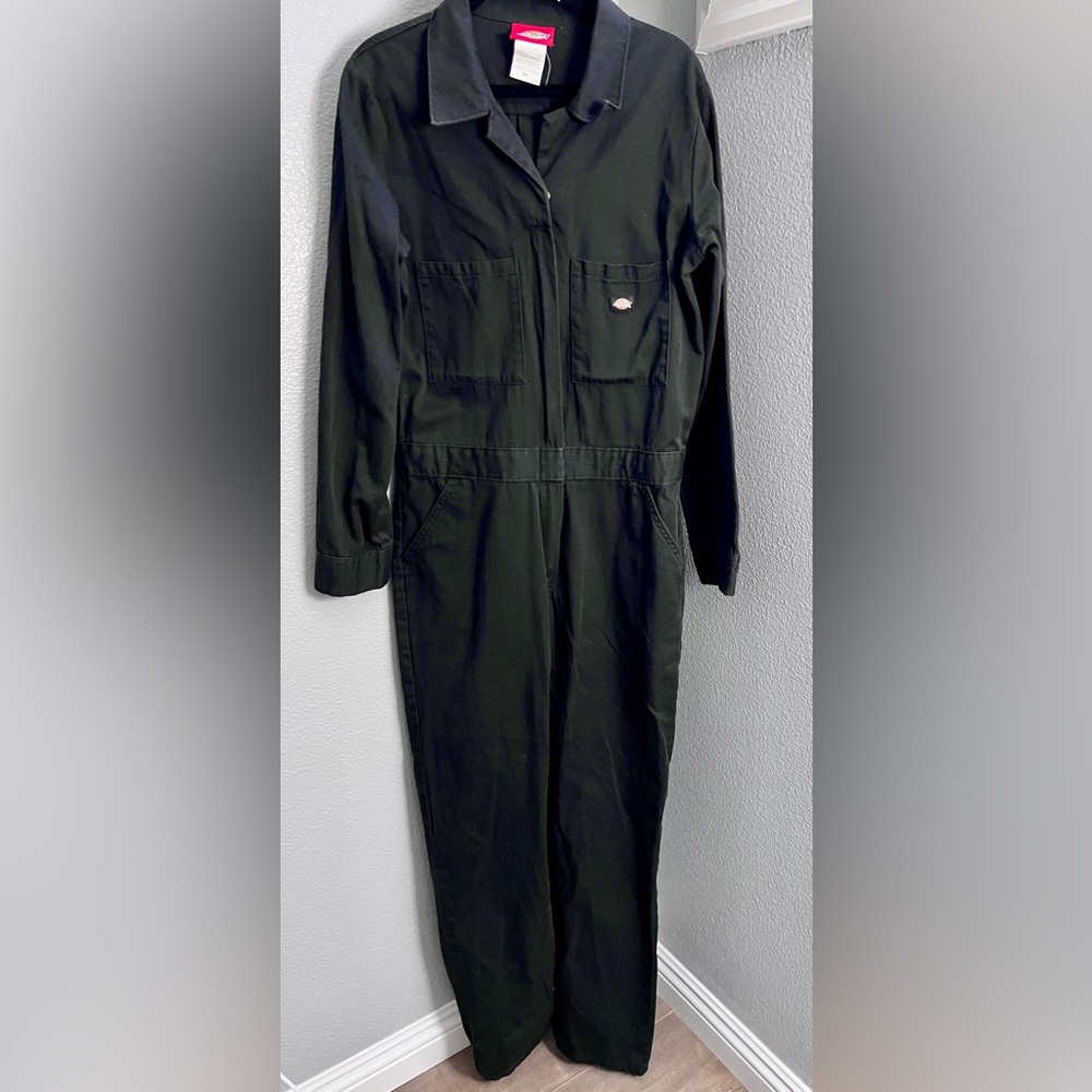 Dickies black coveralls Classic Black Cotton Apparel